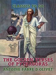The Golden verses of Pythagoras cover image