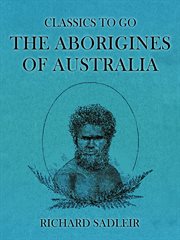 The aborigines of Australia cover image