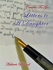 Letters to a daughter cover image