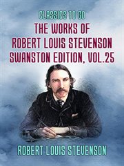 The works of robert louis stevenson, volume 25 cover image