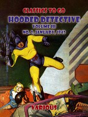 Hooded detective, volume iii: no. 2, january, 1942 : No. 2, January, 1942 cover image