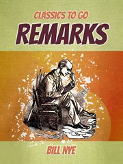 Remarks cover image