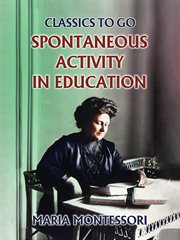 Spontaneous activity in education cover image