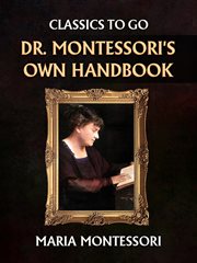 Dr. Montessori's own handbook cover image