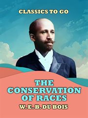 The conservation of races cover image