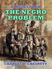 The Negro problem cover image