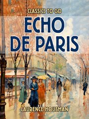 Echo De Paris cover image