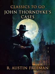 John Thorndyke's Cases cover image