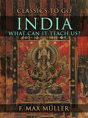 India : What Can It Teach Us? cover image
