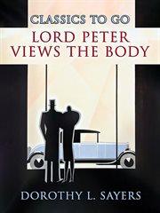 Lord Peter Views the Body cover image