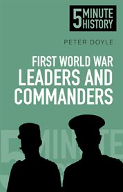 First World War leaders and commanders cover image