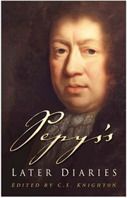 Pepys's Later Diaries cover image