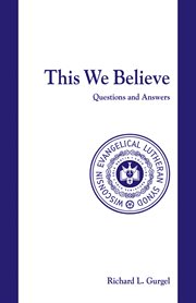 This We Believe Questions and Answers cover image