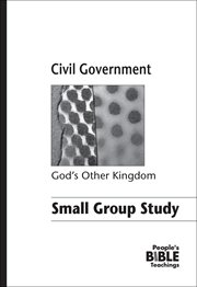 Civil Government Small Group Study : God's Other Kingdom cover image