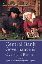 Central bank governance and oversight reform cover image