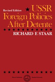 USSR foreign policies after detente cover image