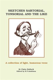 Sketches sartorial, tonsorial and the like: a collection of light humorous verse cover image
