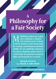 PHILOSOPHY FOR A FAIR SOCIETY cover image