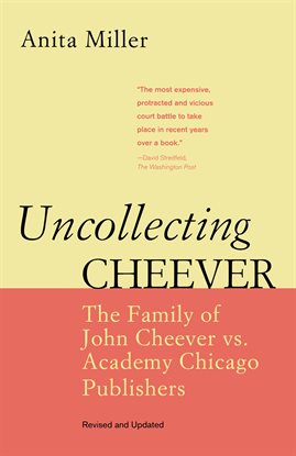 Cover image for Uncollecting Cheever