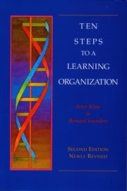 Ten Steps to a Learning Organization cover image