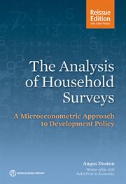The Analysis of Household Surveys : A Microeconometric Approach To Development Policy cover image