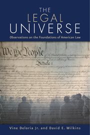 The legal universe: observations on the foundations of American law cover image