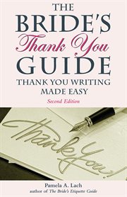 The bride's thank-you guide cover image
