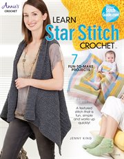 Learn star stitch crochet cover image