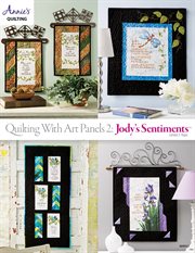 Quilting with arts panels. Jody's sentiments. 2, cover image