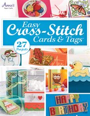 Easy cross-stitch cards & tags cover image