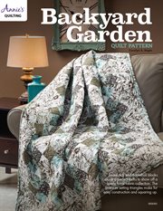 Backyard garden quilt pattern cover image