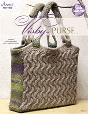 Visby purse knit pattern cover image