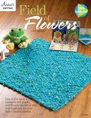 Field of Flowers Baby Blanket Knit Pattern cover image