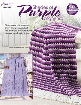 Cover image for Shades of Purple Afghans