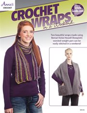 Crochet wraps in a weekend cover image
