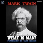 What is man? cover image