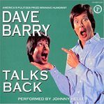 Dave Barry talks back cover image