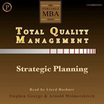 Total quality management. Strategic Planning cover image