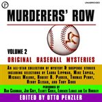 Murderers' row : Baseball mysteries cover image