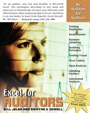 Excel for auditors cover image
