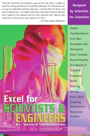 Excel for Scientists and Engineers cover image