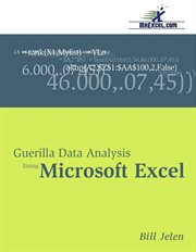 Guerilla data analysis using Microsoft Excel cover image