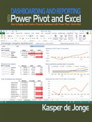 Dashboarding & reporting with PowerPivot & Excel: how to design & create a financial dashboard with PowerPivot - end to end cover image
