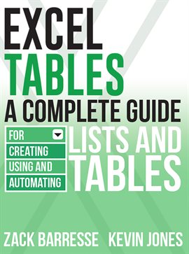 Cover image for Excel Tables