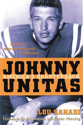 Cover image for Johnny Unitas