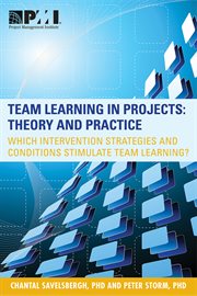 Team Learning in Projects : Theory and Practice cover image