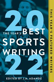 The Year's Best Sports Writing 2022 cover image