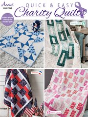 Quick & easy charity quilts cover image