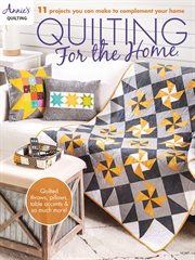 Quilting for the home cover image