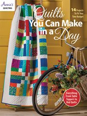 Quilts you can make in a day cover image